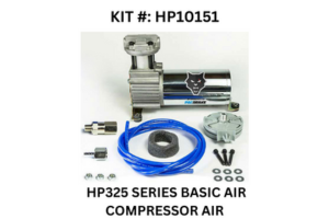 Pacbrake's HP325 Series Basic Air Compressor kit, highlighting essential parts for effective air compression solutions